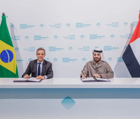 São Paulo State Signs Landmark Collaboration With UAE’s Advanced Technology Research Council to Accelerate Falcon AI Adoption at WGS 2024